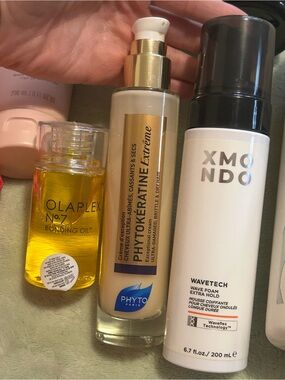 HUGE BEAUTY BUNDLE Vegamour Olaplex Aveda Phyto Paris Mielle